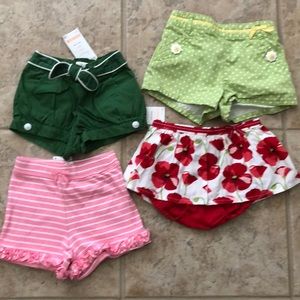 NWT 18-24 Gymboree Girls Shorts